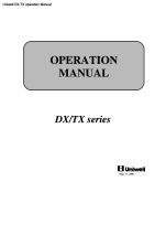 DX-TX operation